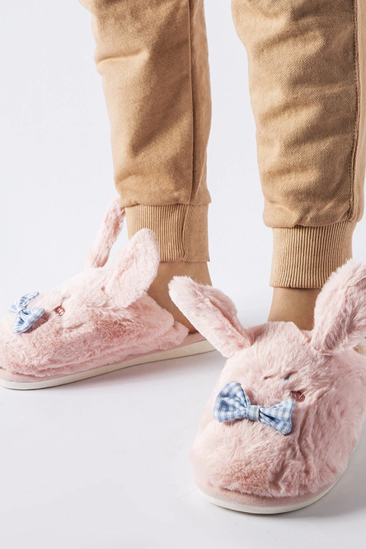 Pantofole rosa di Bruno con orecchie... Pantofole rosa di Bruno con orecchie...