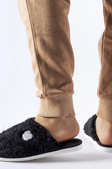 Pantofole nere calde con... 2