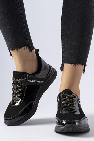 Sneakers in pelle nera... 2