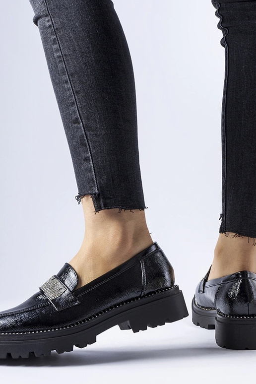 Mocassini Fecteau in pelle verniciata...