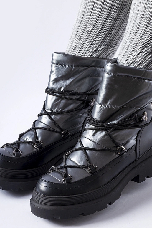 Stivali da neve Eagleville neri e... Stivali da neve Eagleville neri e...