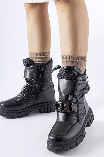 Stivali da neve neri con...