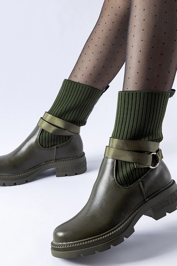 Stivaletti a calza verde... 2