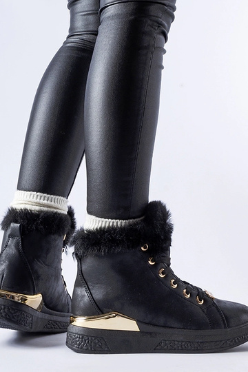 Sneakers alte nere con...