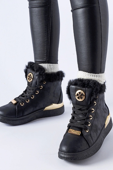 Sneakers alte nere con... 2