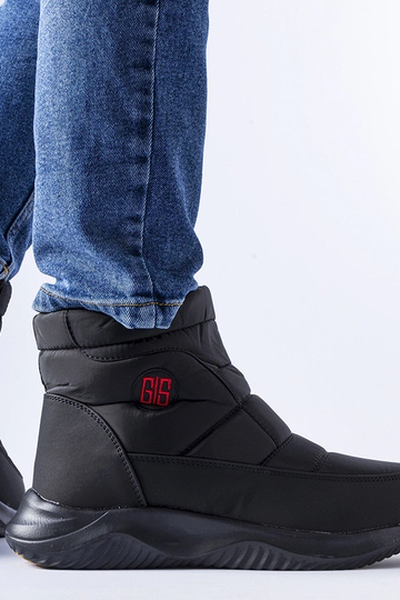 Stivali da neve corti neri...