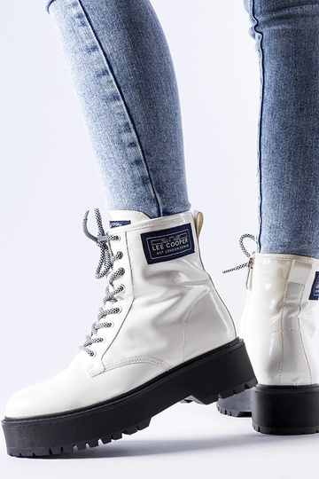 Lee Cooper LCJ-21-47-0666LB sacco bianco 2