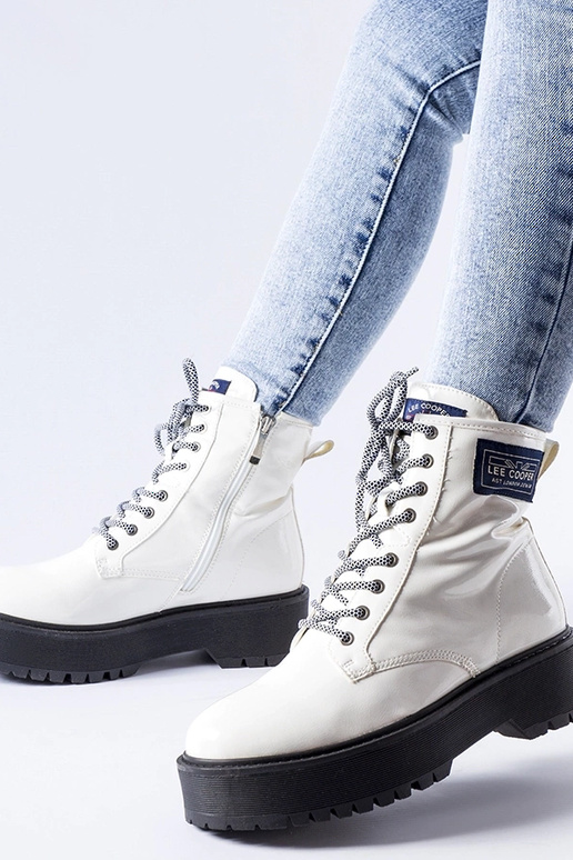 Lee Cooper LCJ-21-47-0666LB sacco bianco