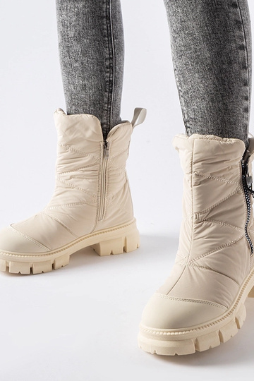 Stivali da neve trapuntati...