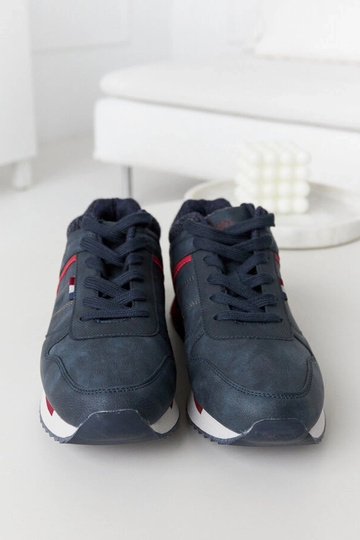 Scarpe da ginnastica Lee Cooper blu navy LCJ-21-29-0642M 2