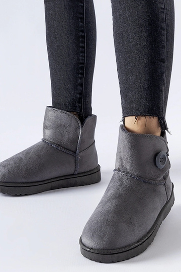 Stivali da neve grigi corti...