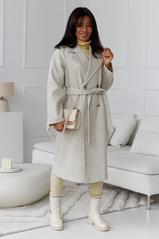 Stivaletti beige con trapuntatura...