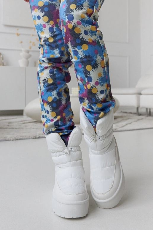 Stivali bianchi invernali con...