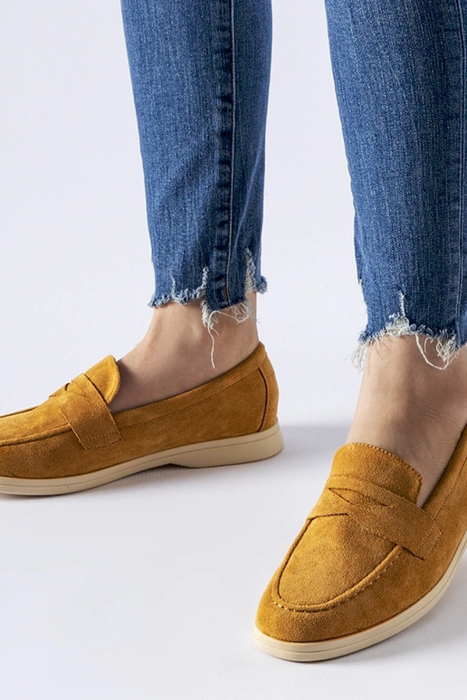 Mutande in camoscio sintetico color...