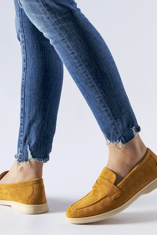 Mutande in camoscio sintetico color...