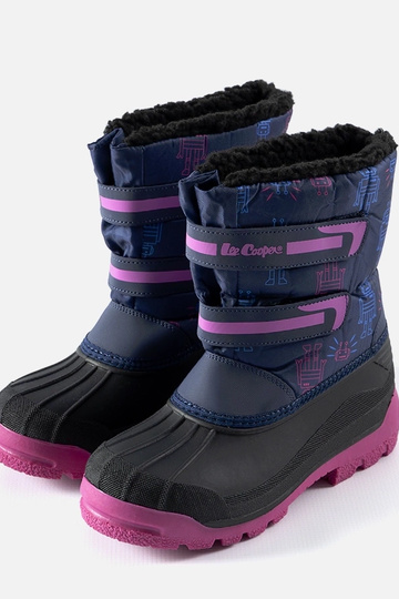 Stivali da neve blu navy Lee Cooper LCJ-23-44-2007K 2