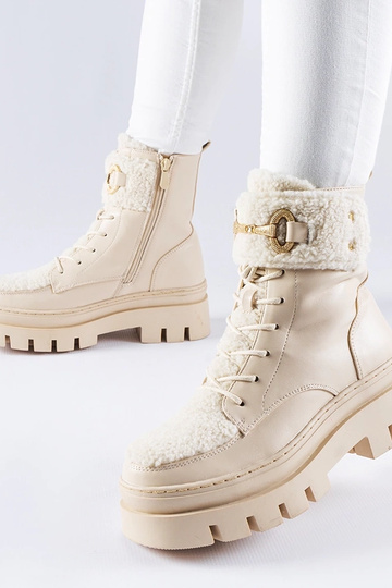 Worker beige invernali con... 2