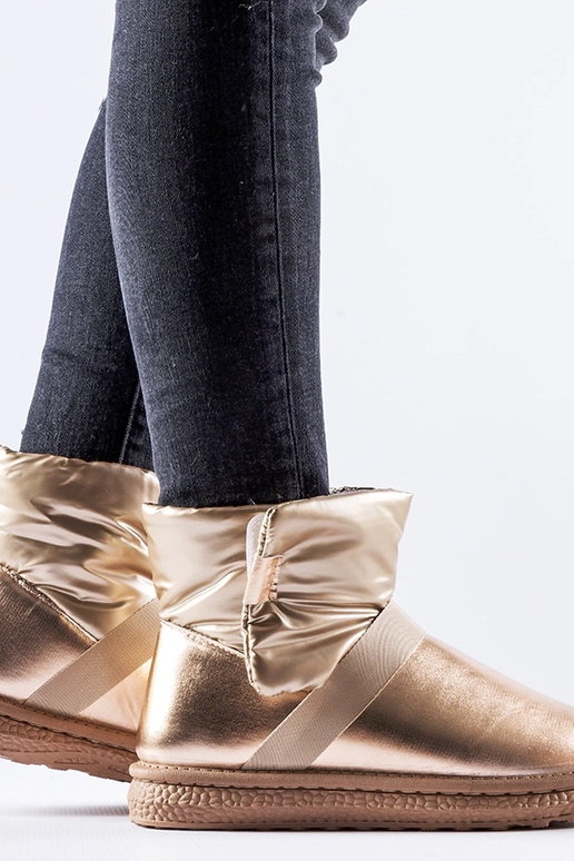 Stivali da neve corti Delaune marroni... Stivali da neve corti Delaune marroni...