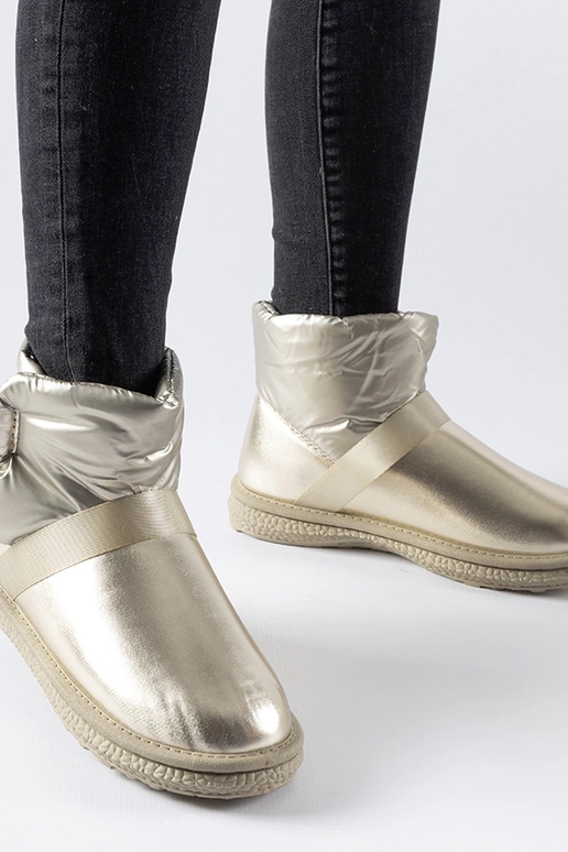 Stivali da neve corti Delaune color... Stivali da neve corti Delaune color...