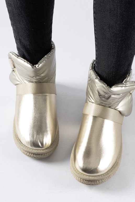 Stivali da neve corti Delaune color... Stivali da neve corti Delaune color...