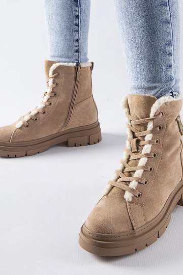 Stivali isolati in camoscio...