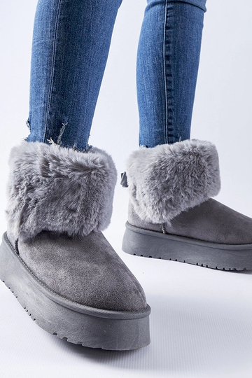 Stivali da neve grigi...