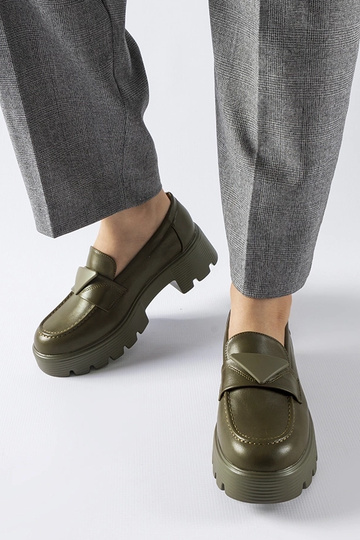 Mocassini verdi con suola... 2