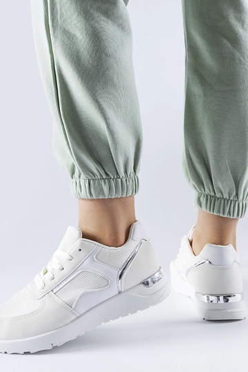 Scarpe sportive da donna sneakers bianche Gallo
