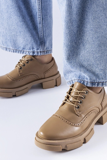 Scarpe con lacci Piazzetta marroni
