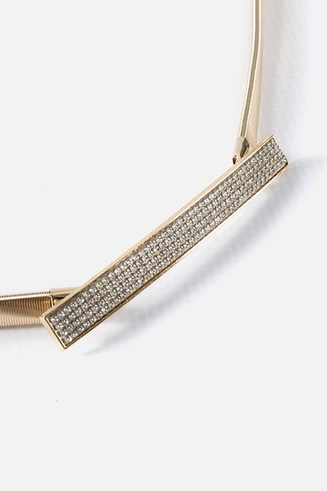 Cinturino elastico oro con... 2