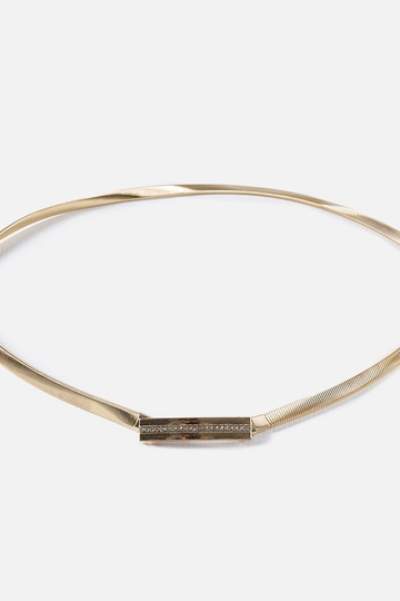 Cinturino elastico oro con...