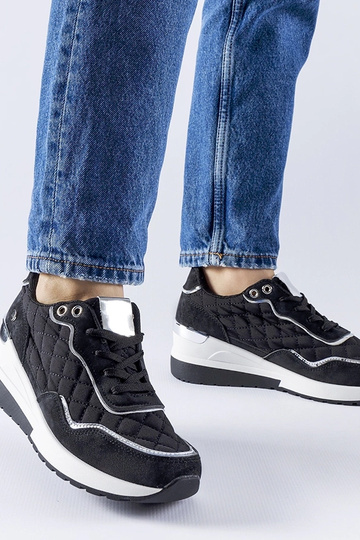 Sneakers con zeppa Pisignano nere