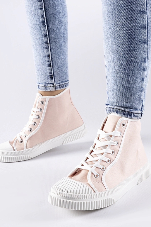 Sneakers alte rosa Pozzuolo