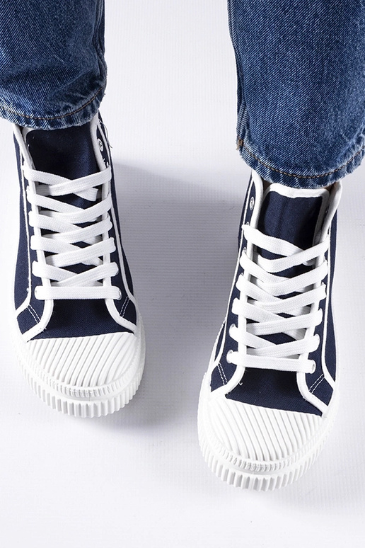 Sneakers alte blu navy Pozzuolo