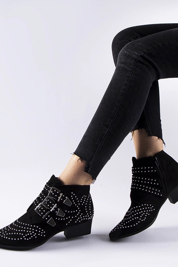 Stivaletti neri decorativi...