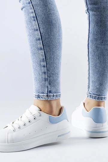 Sneakers Leland blu e bianche