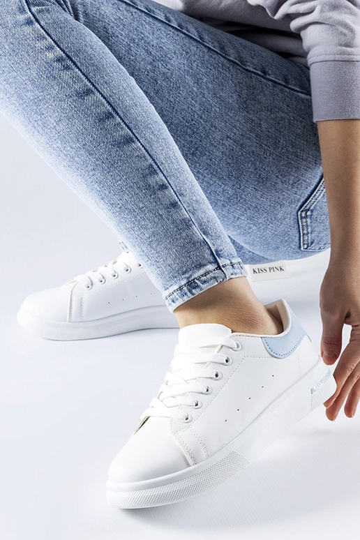 Sneakers Leland blu e bianche