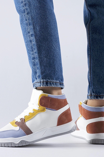Sneakers alte viola di Elizabeth 2