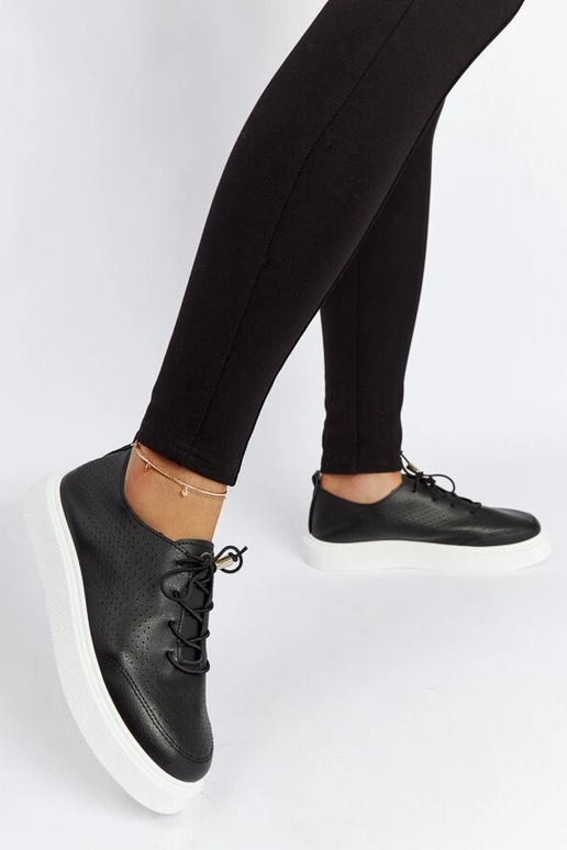 Sneakers nere perforate Laytonville