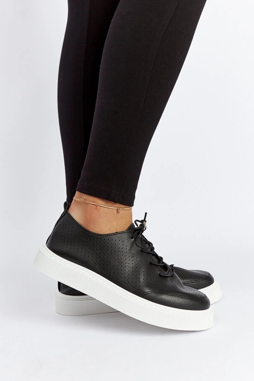 Sneakers nere perforate Laytonville