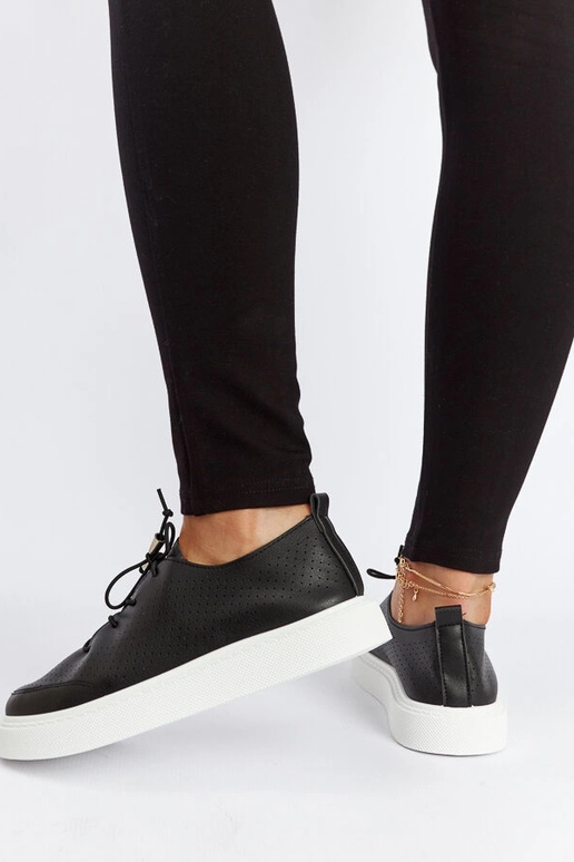 Sneakers nere perforate Laytonville