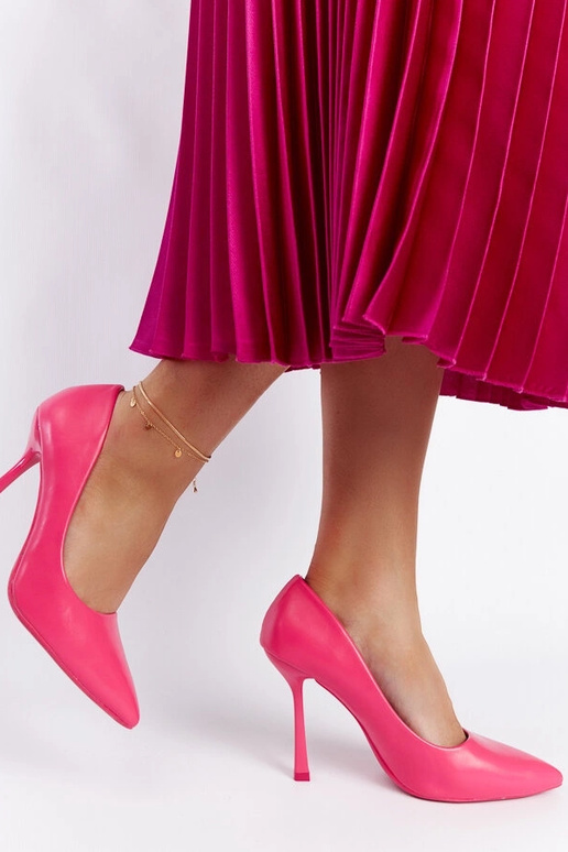 Scarpe con tacco alto rosa Rodney