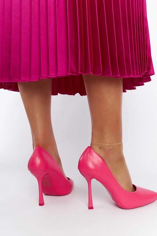 Scarpe con tacco alto rosa Rodney