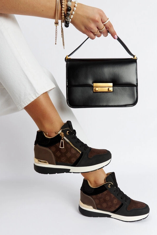 Sneakers nere con zeppa Knoxville