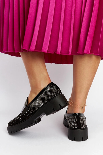 Mocassini neri decorati con... 2