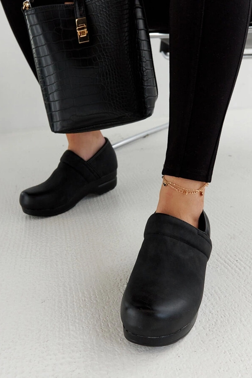 Scarpe con plateau Montoro nere