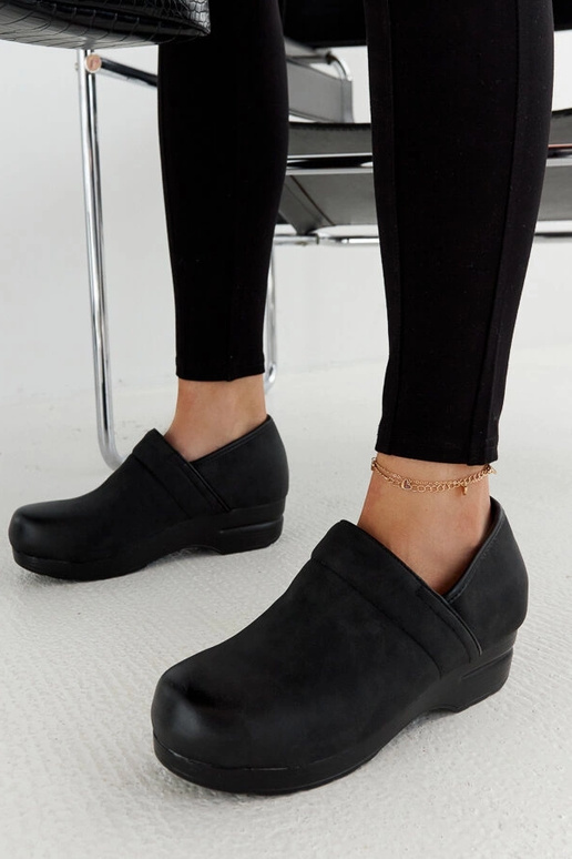 Scarpe con plateau Montoro nere