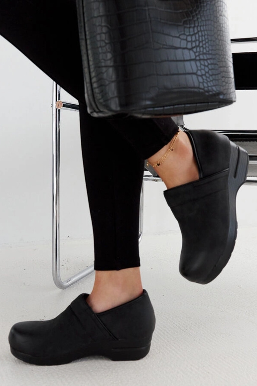 Scarpe con plateau Montoro nere