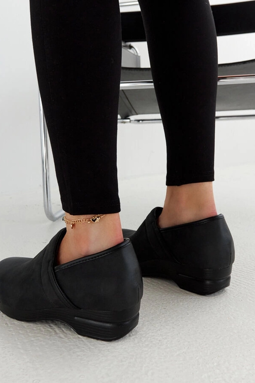 Scarpe con plateau Montoro nere