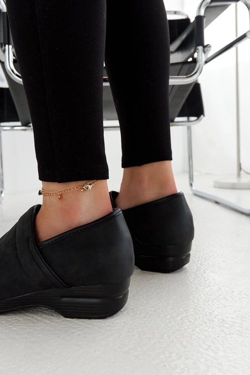 Scarpe con plateau Montoro nere